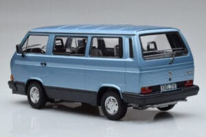 Volkswagen T3 Multivan Blau Norev 1:18 188544 Metall – Bild 5 von 6