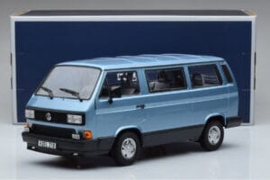 Volkswagen T3 Multivan Blau Norev 1:18 188544 Metall – Bild 6 von 6