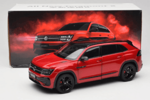 Volkswagen Teramont X Rot FAW 1:18 ZVB000003A Metall – Bild 8 von 8