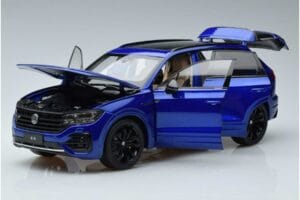 Volkswagen Touareg CR Blau FAW 1:18 LTC761021BLU Metall – Bild 2 von 7