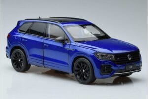 Volkswagen Touareg CR Blau FAW 1:18 LTC761021BLU Metall – Bild 5 von 7