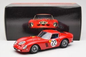 Ferrari 250 GTO #22 24 Hours of Le Mans 1962 Kyosho 1:18 08432B Metall – Bild 8 von 8