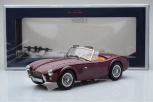 AC Cobra 289 Dunkelrot Norev 1:18 182758 Metall – Bild 6 von 6