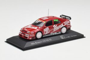 Alfa Romeo 155 V6 #11 C. Danner DTM 1995 Minichamps 1:43 430950311 Metall – Bild 2 von 4