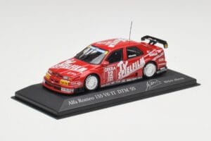 Alfa Romeo 155 V6 #12 M. Alboreto DTM 1995 Minichamps 1:43 430950312 Metall – Bild 2 von 4
