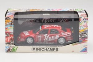 Alfa Romeo 155 V6 #12 M. Alboreto DTM 1995 Minichamps 1:43 430950312 Metall – Bild 4 von 4