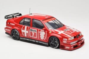 Alfa Romeo 155 V6 Ti #18 A. Nannini DTM 1993 UT Models 1:18 180930120 Metall – Bild 6 von 8