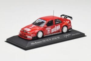 Alfa Romeo 155 V6 TI #18 Euroteam Modena DTM 1995 Minichamps 1:43 430950318 Metall – Bild 2 von 4