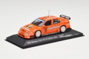 Alfa Romeo 155 V6 TI #19 Jagermeister M. Bartels DTM 1995 Minichamps 1:43 430950219 Metall – Bild 2 von 4