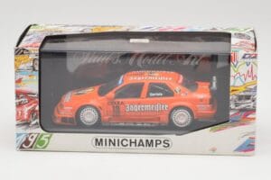 Alfa Romeo 155 V6 TI #19 Jagermeister M. Bartels DTM 1995 Minichamps 1:43 430950219 Metall – Bild 4 von 4
