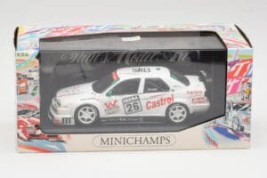 Alfa Romeo 155 V6 TI #26 Team Enstler K. Struwe DTM 1994 Minichamps 1:43 430940126 Metall – Bild 4 von 4