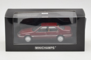 Alfa Romeo 164 3.0 Super V6 Dunkelrot Minichamps 1:43 436120700 Metall – Bild 4 von 4