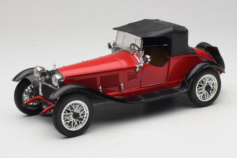 Alfa Romeo 6C 1750 Alfetta Rot Polistil 1:18 PL001 Metall
