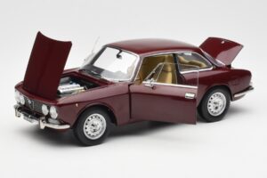 Alfa Romeo 2000 GTV Kastanienrot Norev 1:18 187916 Metall – Bild 2 von 8