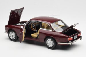Alfa Romeo 2000 GTV Kastanienrot Norev 1:18 187916 Metall – Bild 5 von 8