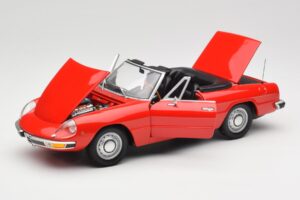 Alfa Romeo 2000 Spider Rot Minichamps 1:18 180120930 Metall – Bild 2 von 8