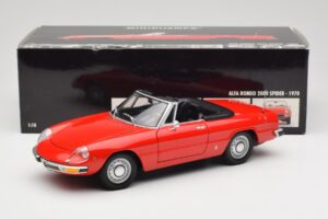 Alfa Romeo 2000 Spider Rot Minichamps 1:18 180120930 Metall – Bild 8 von 8