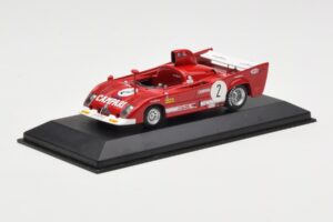 Alfa Romeo 33 TT 12 #2 A. Merzario / J. Laffite 1000km Monza Winner 1975 Minichamps 1:43 403751202 Metall – Bild 2 von 4