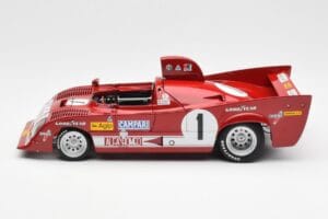 Alfa Romeo 33TT 12 #1 A. Merzario / J. Laffite 1000km Nurburgring Winner 1975 AUTOart 1:18 87505 Metall – Bild 4 von 8
