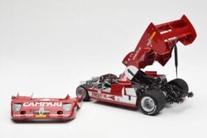 Alfa Romeo 33TT 12 #1 A. Merzario / J. Laffite 1000km Nurburgring Winner 1975 AUTOart 1:18 87505 Metall – Bild 5 von 8