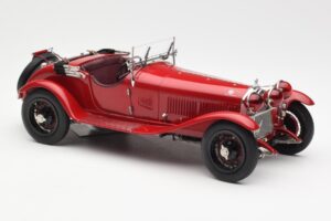 Alfa Romeo 6C 1750 GS Spider Bordeaux Rot CMC 1:18 M-138 Metall – Bild 4 von 6