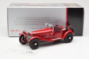 Alfa Romeo 6C 1750 GS Spider Bordeaux Rot CMC 1:18 M-138 Metall – Bild 6 von 6