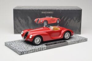 Alfa Romeo 6C 2500 SS Corsa Spider Rot Minichamps 1:18 107120230 Resin – Bild 6 von 6