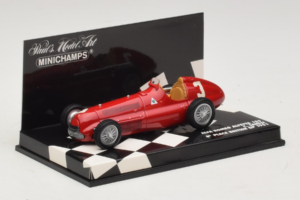 Alfa Romeo 159 Alfetta #3 C. Sanesi 6th Place British GP 1951 Minichamps 1:43 400511203 Metall – Bild 2 von 5