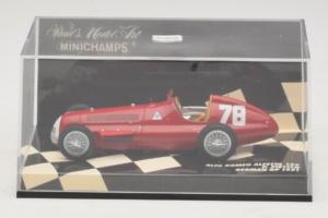 Alfa Romeo 159 Alfetta #78 P. Pietsch German GP 1951 Minichamps 1:43 400511278 Metall – Bild 5 von 5