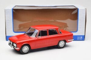 Alfa Romeo Giulia Nuova Super Rot MCG 1:18 MCG18145 Metall – Bild 6 von 6
