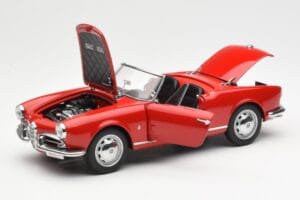 Alfa Romeo Giulietta 1300 Spider Rot AUTOart 1:18 70157 Metall – Bild 2 von 8