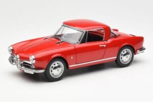 Alfa Romeo Giulietta 1300 Spider Rot AUTOart 1:18 70157 Metall