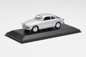 Alfa Romeo Giulietta Sprint Silber Minichamps 1:43 400120400 Metall – Bild 2 von 4