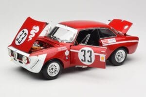 Alfa Romeo GTA 1300 Junior #33 T. Hezemans / G. van Lennep Hezemans Jarama 1972 Minichamps 1:18 100721233 Metall – Bild 2 von 8