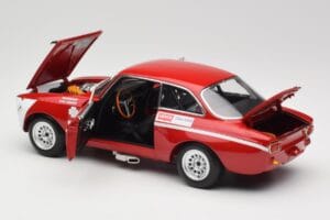 Alfa Romeo GTA 1300 Junior #33 T. Hezemans / G. van Lennep Hezemans Jarama 1972 Minichamps 1:18 100721233 Metall – Bild 5 von 8