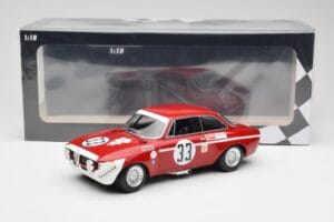 Alfa Romeo GTA 1300 Junior #33 T. Hezemans / G. van Lennep Division 1 Winners 4 Hours of Jarama 1972 Minichamps 1:18 15572123 – Bild 6 von 6