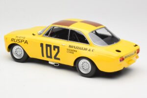 Alfa Romeo GTA 1300 #102 Squadra Corse R. Zanetti / M. Ruspa / Monzeglio Targa Florio 1971 Minichamps 1:18 155711202 Metall – Bild 5 von 6