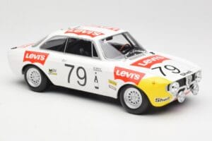 Alfa Romeo GTA 1300 #79 H. Rubens / C. Van Ryn 24 Hours of Spa 1971 Minichamps 1:18 155711279 Metall – Bild 4 von 6