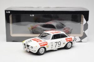 Alfa Romeo GTA 1300 #79 H. Rubens / C. Van Ryn 24 Hours of Spa 1971 Minichamps 1:18 155711279 Metall – Bild 6 von 6