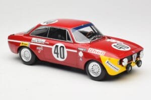 Alfa Romeo GTA 1300 #83 Autodelta C. Facetti / S. Truci 24 Hours of Spa 1972 Minichamps 1:18 155722283 Metall – Bild 4 von 6