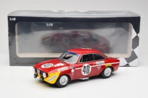 Alfa Romeo GTA 1300 #83 Autodelta C. Facetti / S. Truci 24 Hours of Spa 1972 Minichamps 1:18 155722283 Metall – Bild 6 von 6