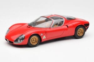 Alfa Romeo 33 Stradale Rot AUTOart 1:18 70191 Metall
