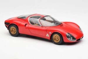 Alfa Romeo 33 Stradale Rot AUTOart 1:18 70191 Metall – Bild 6 von 8
