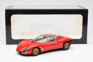 Alfa Romeo 33 Stradale Rot AUTOart 1:18 70191 Metall – Bild 8 von 8