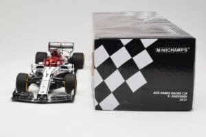 Alfa Romeo Racing C38 #7 K. Raikkonen F1 2019 Minichamps 1:18 110190007 Metall – Bild 6 von 6