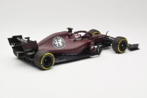 Alfa Romeo Racing C38 #7 K. Raikkonen Valentine's Day Livery Shakedown Fiorano 14th February 2019 Minichamps 1:18 110199907 M – Bild 2 von 6