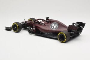Alfa Romeo Racing C38 #7 K. Raikkonen Valentine's Day Livery Shakedown Fiorano 14th February 2019 Minichamps 1:18 110199907 M – Bild 5 von 6