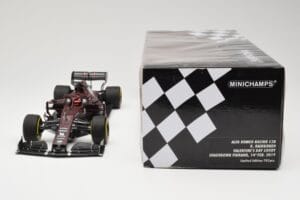 Alfa Romeo Racing C38 #7 K. Raikkonen Valentine's Day Livery Shakedown Fiorano 14th February 2019 Minichamps 1:18 110199907 M – Bild 6 von 6