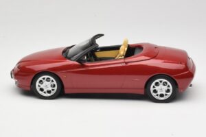 Alfa Romeo Spider 916 Proteo Red Metallic Norev 1:18 187854 Metall – Bild 3 von 6