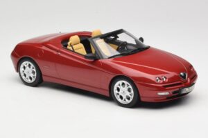 Alfa Romeo Spider 916 Proteo Red Metallic Norev 1:18 187854 Metall – Bild 4 von 6